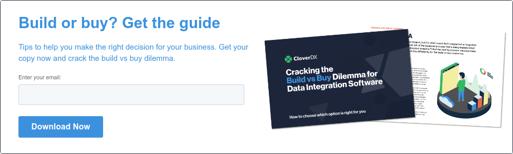 Build or buy? Get the guide Tips to help you make the right decision for your business. Get your copy now and crack the build vs buy dilemma.
